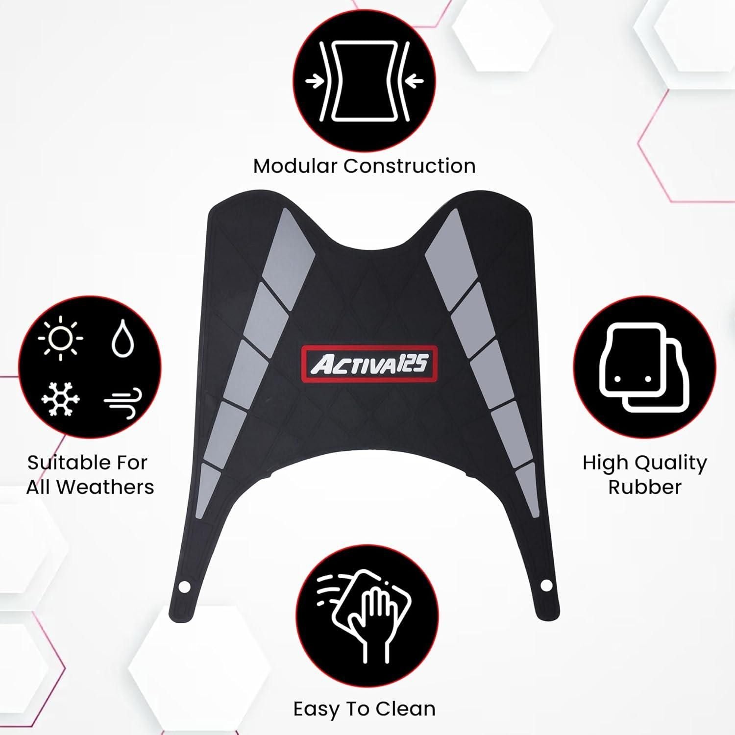 NTORQ 125 Scooty Foot Mat Assorted (Pack of 1)