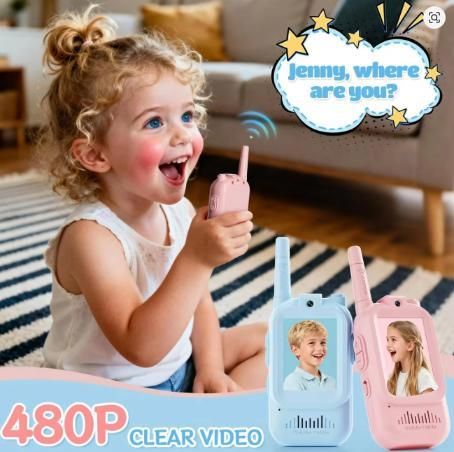 Video Walkie Talkies for Kids (Pack of 2)