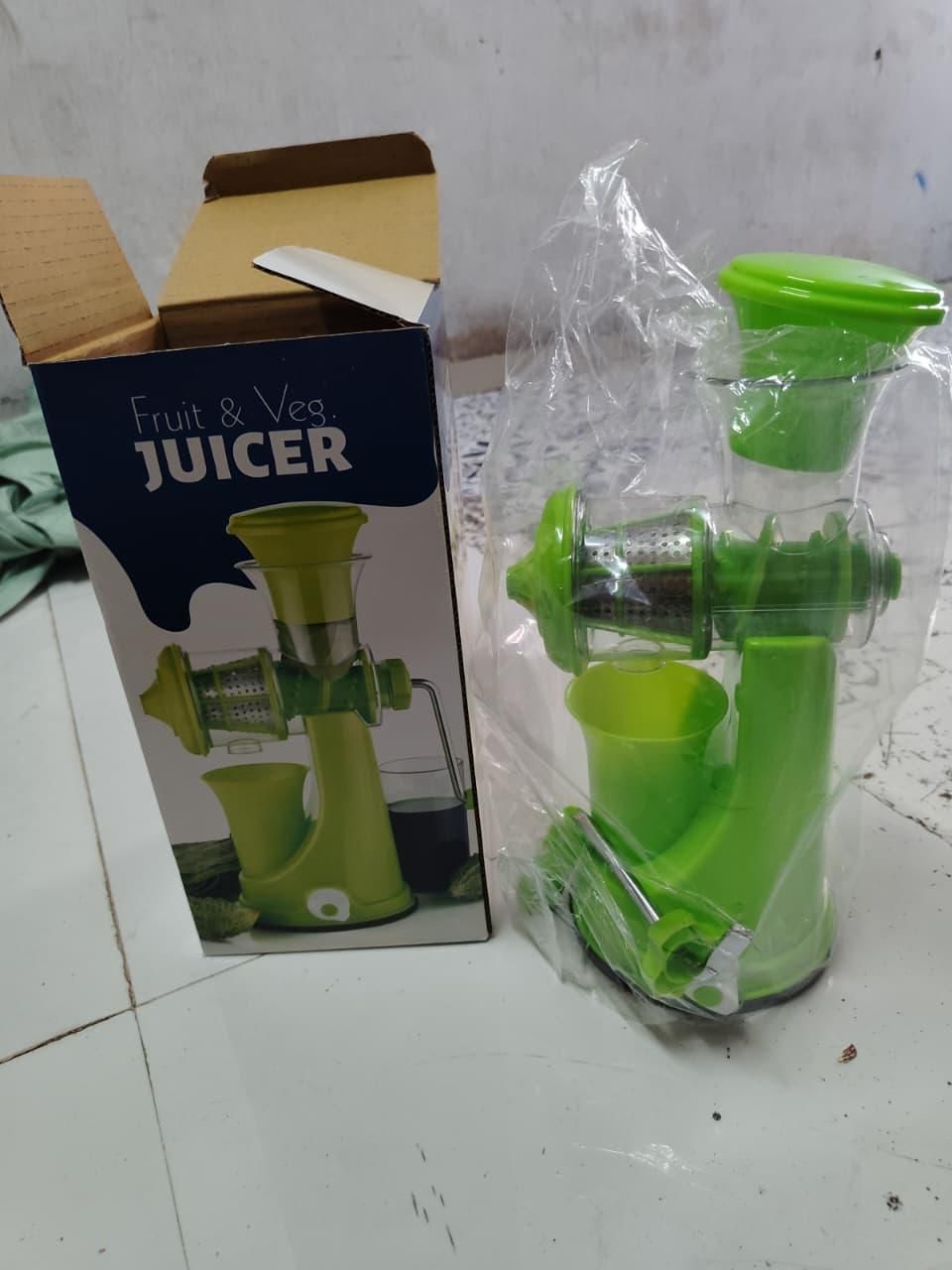 Manual Hand Juicer with Steel Handle for Fruits